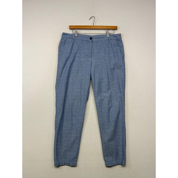 Talbots Pants - Coastal Preppy Talbots Womens 10 Blue The Weekend Chino Pants Minimalist Hampton